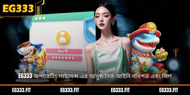EG333 অপারেটিং লাইসেন্স এর আনুষ্ঠানিক আইনি নথিপত্র এবং সিল