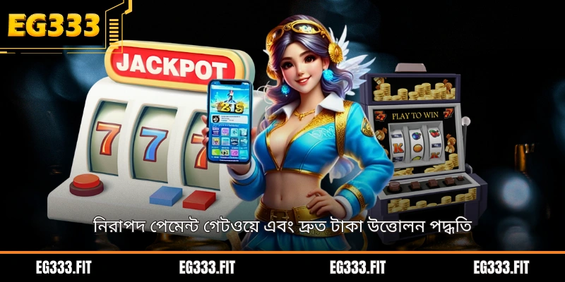 নিরাপদ পেমেন্ট গেটওয়ে এবং দ্রুত টাকা উত্তোলন পদ্ধতি