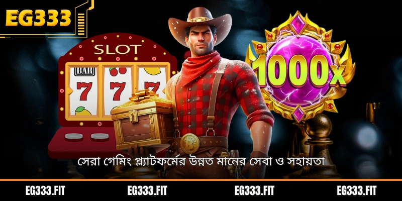 সেরা গেমিং প্ল্যাটফর্মের উন্নত মানের সেবা ও সহায়তা
