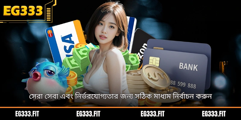 সেরা সেবা এবং নির্ভরযোগ্যতার জন্য সঠিক মাধ্যম নির্বাচন করুন