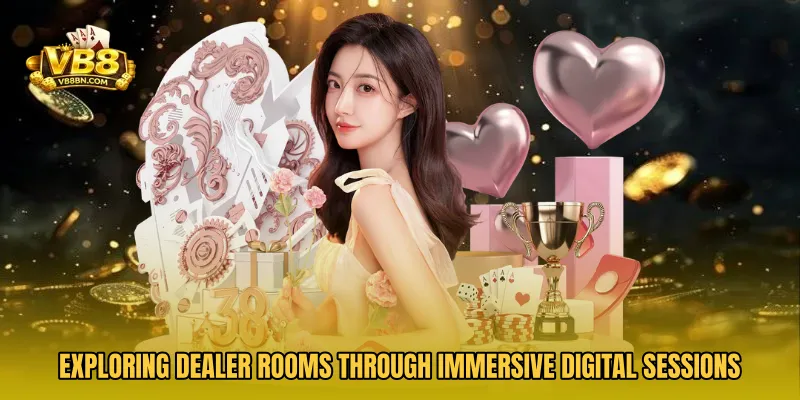 Exploring dealer rooms through immersive digital sessions