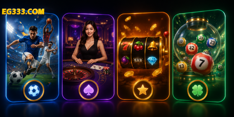 Game Categories Available